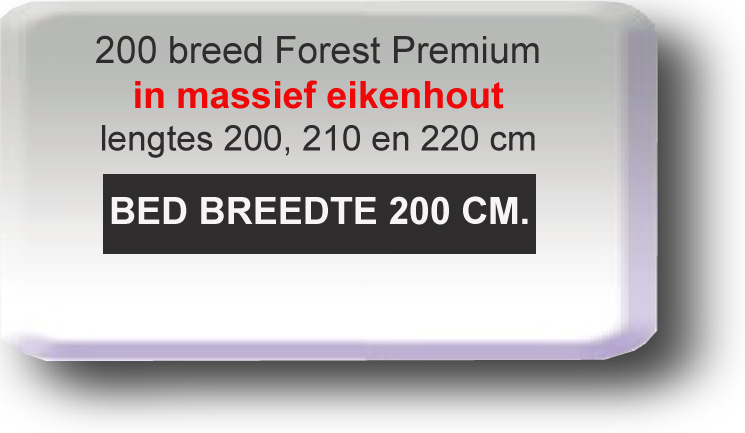 200 Brede Forest Premium eiken houten hooglaagbedden